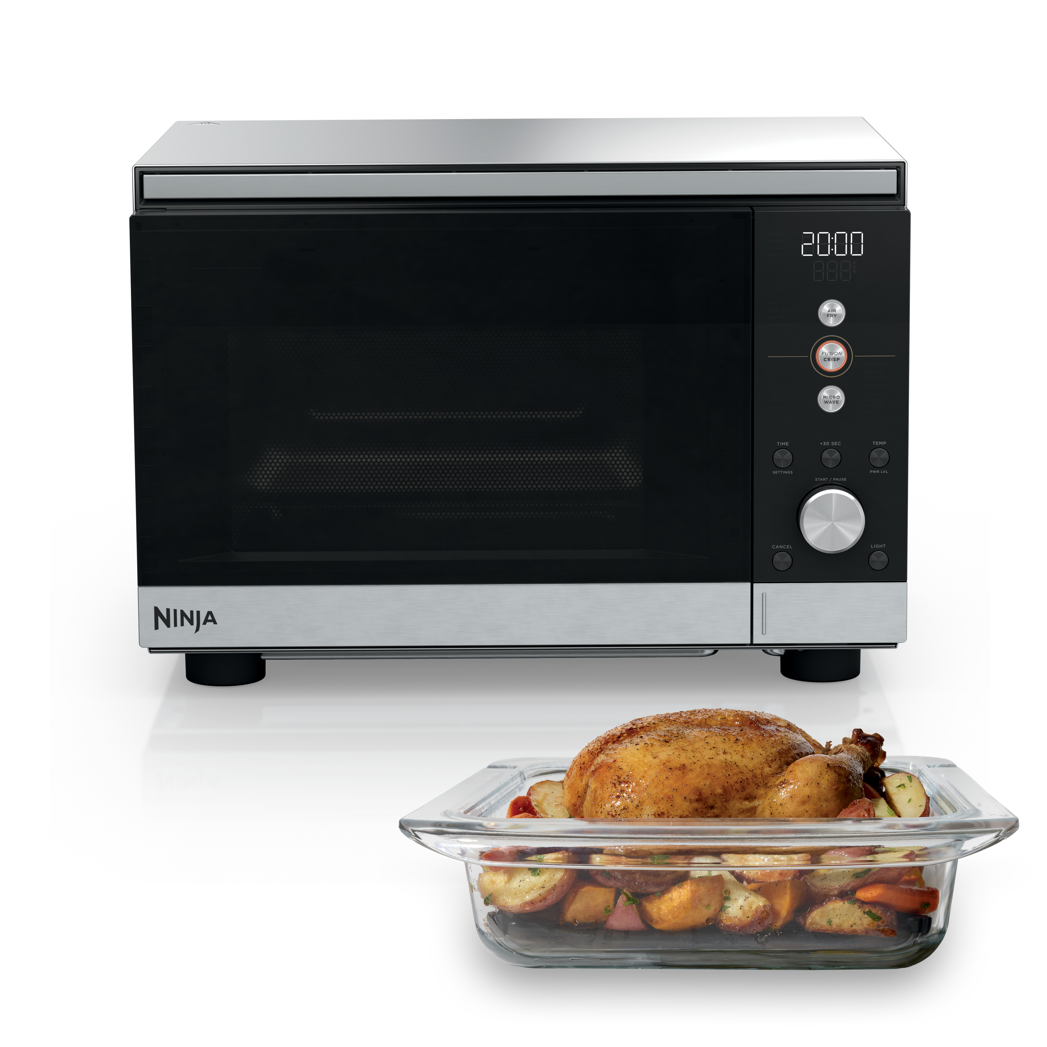 Ninja Crispi Microwave & Air Fryer with FusionCrisp Technology