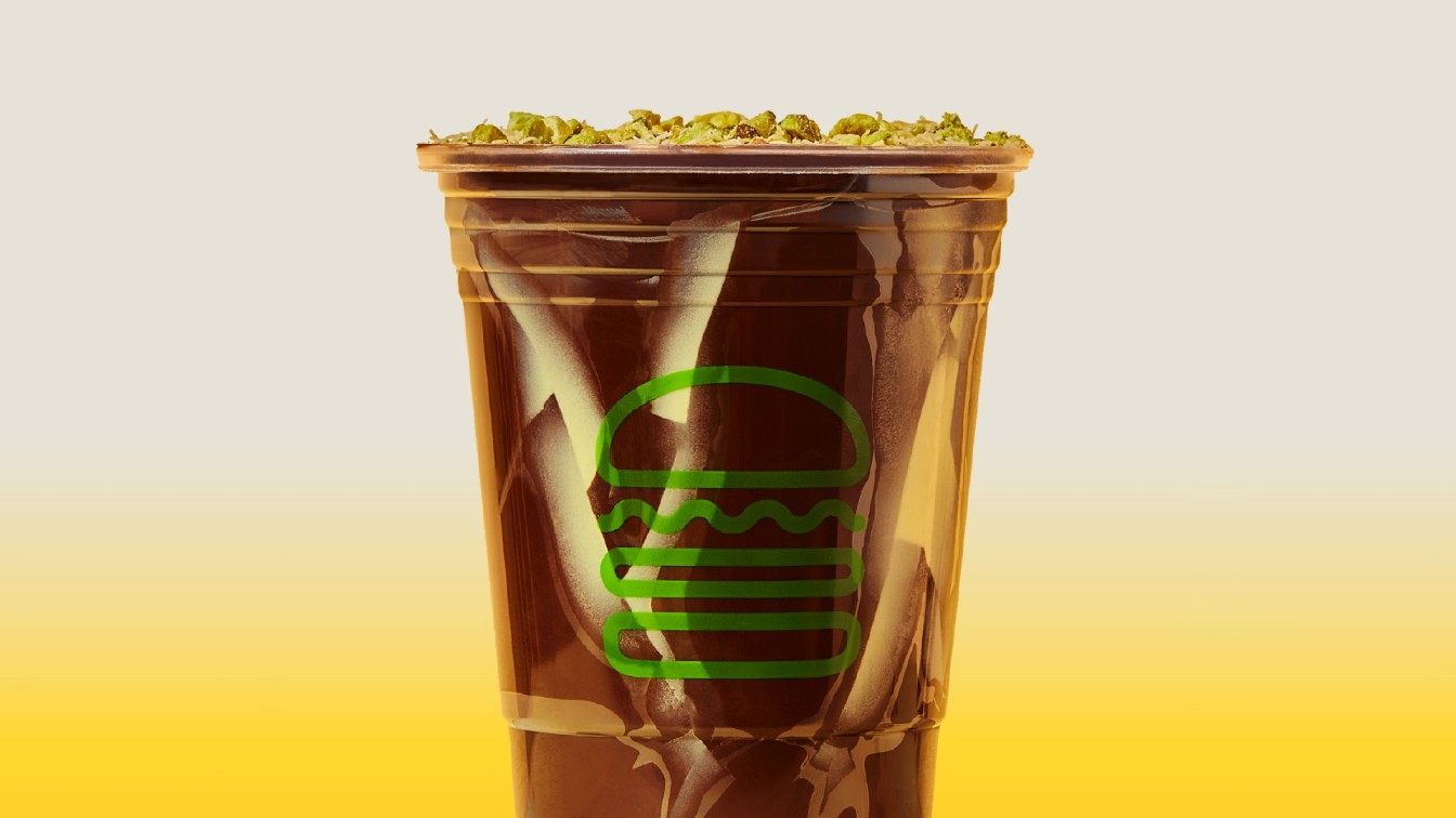 Shake Shack Dubai Chocolate Pistachio Shake