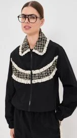 Tanner Fletcher Wilbur Ruched Stripe Windbreaker Pants | Shopbop