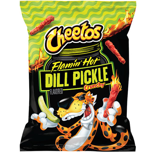Cheetos Flamin’ Hot Dill Pickle